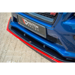 Maxton Design-LAME DU PARE-CHOCS AVANT / SPLITTER V.4 SUBARU WRX STI 