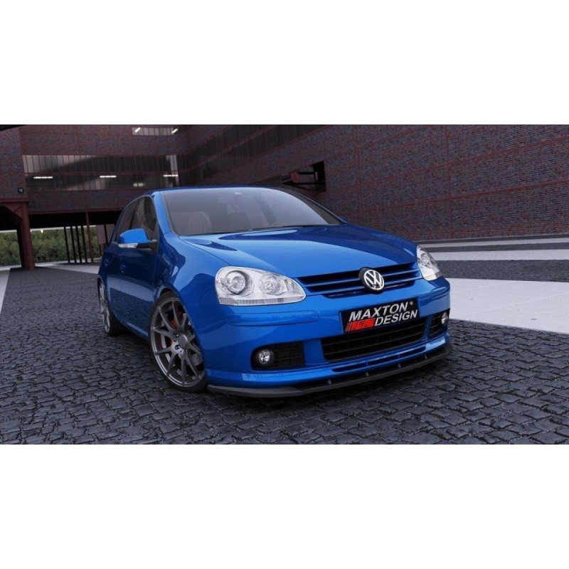 Maxton Design-LAME DU PARE-CHOCS AVANT VW GOLF MK5 (SUELEMENT POUR LE PARE-CHOCS AVEC LE RAJOUT VOTEX) 