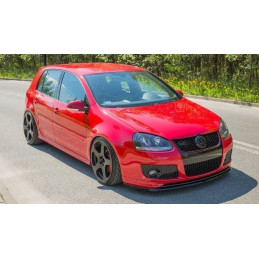 Maxton Design-LAME DU PARE-CHOCS AVANT VW GOLF V GTI (POUR GTI 30TH RAJOUT AVANT) 