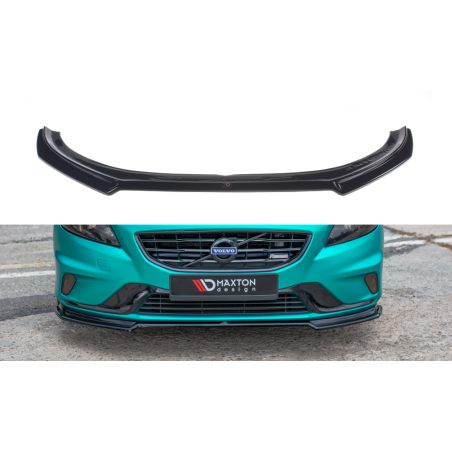 Maxton Design-LAME DU PARE-CHOCS AVANT / SPLITTER Volvo V40 R-design 