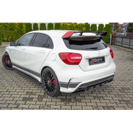 Maxton Design-LAME DU PARE-CHOCS ARRIERE Mercedes A45 AMG W176 