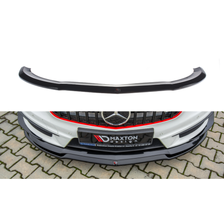 Maxton Design-LAME DU PARE-CHOCS AVANT / SPLITTER Mercedes A45 AMG W176 