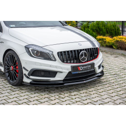 Maxton Design-LAME DU PARE-CHOCS AVANT / SPLITTER Mercedes A45 AMG W176 