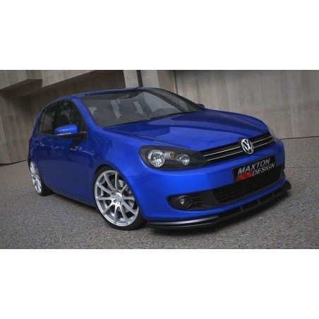 Maxton Design-LAME DU PARE-CHOCS AVANT VW GOLF VI 