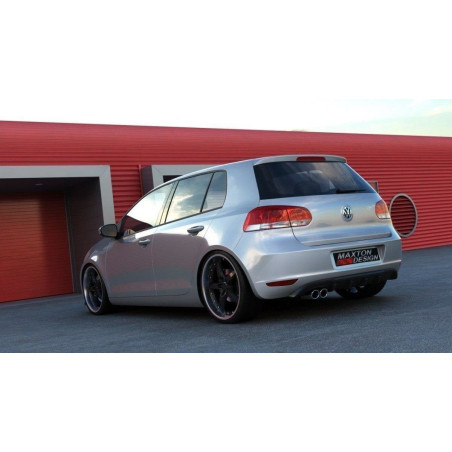 Maxton Design-RAJOUT DU PARE-CHOCS ARRIÈRE VW GOLF VI AVEC 1 ECHAPPEMENT 