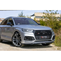 Maxton Design-LAME DU PARE-CHOCS AVANT / SPLITTER Audi SQ5/Q5 S-line MkII 