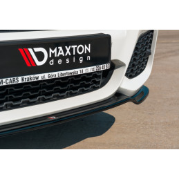Maxton Design-LAME DU PARE-CHOCS AVANT / SPLITTER BMW X3 F25 M-Pack Facelift 