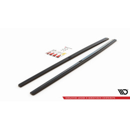 Maxton Design-Rajouts Des Bas De Caisse Pour V.1 Audi S3 / A3 S-Line 8V / 8V FL Sedan 