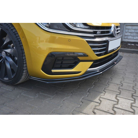 Maxton Design-LAME DU PARE-CHOCS AVANT v.1 Volkswagen Arteon R-Line 