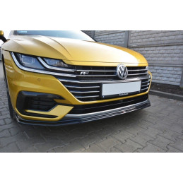Maxton Design-LAME DU PARE-CHOCS AVANT v.1 Volkswagen Arteon R-Line 