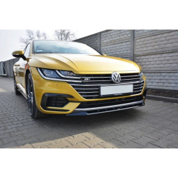 Maxton Design-LAME DU PARE-CHOCS AVANT v.2 Volkswagen Arteon R-Line 