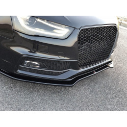 Maxton Design-Lame De Pare-Chocs Avant V.2 Audi S4 / A4 S-Line B8 FL 