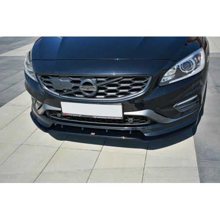 Maxton Design-LAME DU PARE-CHOCS AVANT V.1 Volvo V60 Polestar Facelift 