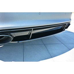 Maxton Design-Central Arriere Splitter Audi RS7 C7 FL 