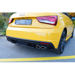 Maxton Design-Central Arriere Splitter Audi S1 8X 