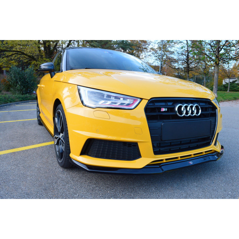 Maxton Design-Lame Du Pare-Chocs Avant Audi S1 8X Maxton Design-Lame Du Pare-Chocs Avant Audi S1 8X