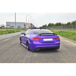 Maxton Design-Lame Du Pare Chocs Arriere Audi RS5 8T / 8T FL 