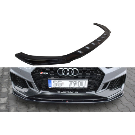 Maxton Design-Lame Du Pare-Chocs Avant / Splitter V.1 Audi RS5 F5 Coupe / Sportback 