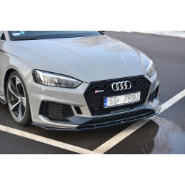 Maxton Design-Lame Du Pare-Chocs Avant / Splitter V.1 Audi RS5 F5 Coupe / Sportback 