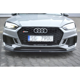 Maxton Design-Lame Du Pare-Chocs Avant / Splitter V.2 Audi RS5 F5 Coupe / Sportback 