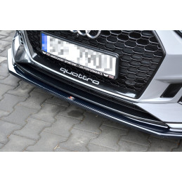 Maxton Design-Lame Du Pare-Chocs Avant / Splitter V.2 Audi RS5 F5 Coupe / Sportback 