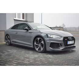 Maxton Design-Lame Du Pare-Chocs Avant / Splitter V.2 Audi RS5 F5 Coupe / Sportback 