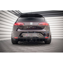 Maxton Design-RAJOUT DU PARE-CHOCS ARRIERE Seat Leon 2 Cupra/ Fr 