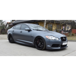 Maxton Design-LAME DU PARE-CHOCS AVANT / SPLITTER V.1 JAGUAR XF- R 