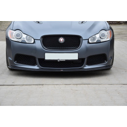 Maxton Design-LAME DU PARE-CHOCS AVANT / SPLITTER V.1 JAGUAR XF- R 