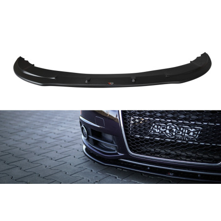Maxton Design-Lame Du Pare-Chocs Avant / Splitter Audi A6 S-Line C6 FL 