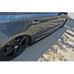 Maxton Design-Rajouts Des Bas De Caisse Pour Audi S6 / A6 S-Line C7 