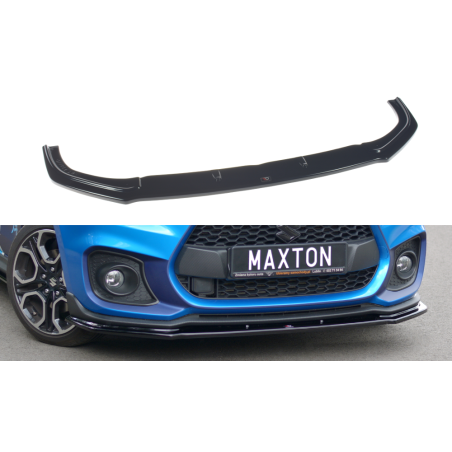 Maxton Design-LAME DU PARE-CHOCS AVANT / SPLITTER V.1 SUZUKI SWIFT 6 SPORT 