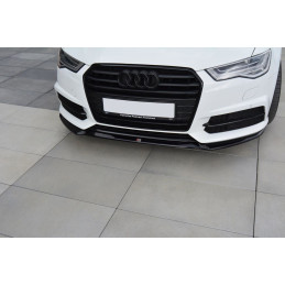 Maxton Design-Lame Du Pare-Chocs Avant V.1 Audi S6 / A6 S-Line C7 FL 
