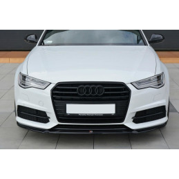 Maxton Design-Lame Du Pare-Chocs Avant V.1 Audi S6 / A6 S-Line C7 FL 