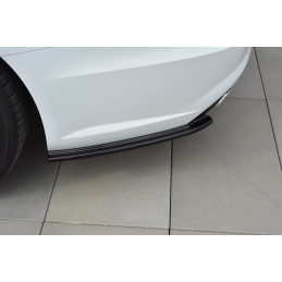 Maxton Design-Lame Du Pare Chocs Arriere Audi S6 / A6 S-Line C7 FL Avant 
