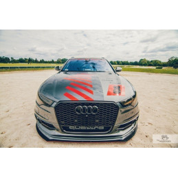 Maxton Design-Hybrid Lame Du Pare-Chocs Avant Audi S6 / A6 S-Line C7 