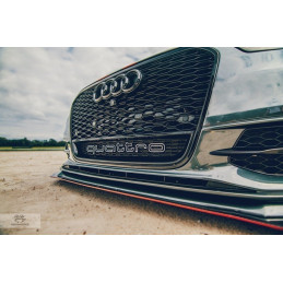 Maxton Design-Hybrid Lame Du Pare-Chocs Avant Audi S6 / A6 S-Line C7 