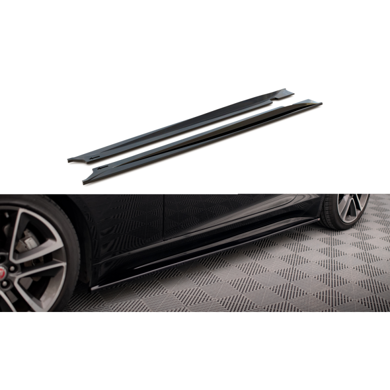 Maxton Design-SET DES DIFFUSEUR DES BAS DE CAISSE JAGUAR F-TYPE 