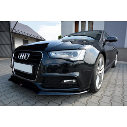 Maxton Design-Lame Du Pare-Chocs Avant V.1 Audi S5 / A5 S-Line 8T FL 