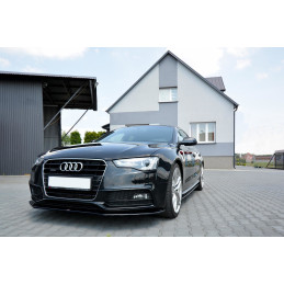 Maxton Design-Lame Du Pare-Chocs Avant V.1 Audi S5 / A5 S-Line 8T FL 