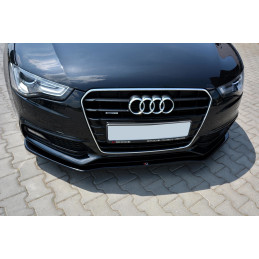 Maxton Design-Lame Du Pare-Chocs Avant V.2 Audi S5 / A5 S-Line 8T FL 