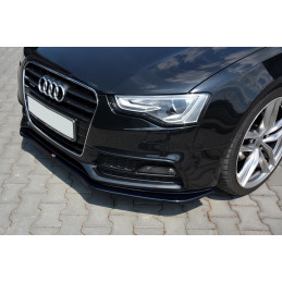 Maxton Design-Lame Du Pare-Chocs Avant V.2 Audi S5 / A5 S-Line 8T FL 