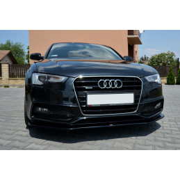 Maxton Design-Lame Du Pare-Chocs Avant V.2 Audi S5 / A5 S-Line 8T FL 