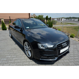 Maxton Design-Lame Du Pare-Chocs Avant V.2 Audi S5 / A5 S-Line 8T FL 