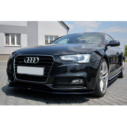 Maxton Design-Lame Du Pare-Chocs Avant V.2 Audi S5 / A5 S-Line 8T FL 