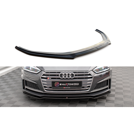 Maxton Design-Lame Du Pare-Chocs Avant V.1 Audi S5 / A5 S-Line F5 Coupe / Sportback 