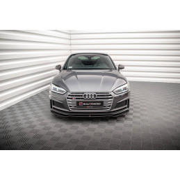 Maxton Design-Lame Du Pare-Chocs Avant V.1 Audi S5 / A5 S-Line F5 Coupe / Sportback 