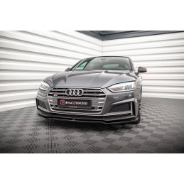 Maxton Design-Lame Du Pare-Chocs Avant V.1 Audi S5 / A5 S-Line F5 Coupe / Sportback 