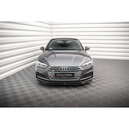 Maxton Design-Lame Du Pare-Chocs Avant V.2 Audi S5 / A5 S-Line F5 Coupe / Sportback 