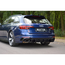 Maxton Design-Rajout Du Pare-Chocs Arriere Audi RS4 B9 Avant 